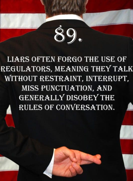 Deception Tip 89 – Forgo Regulators – How To Detect Deception