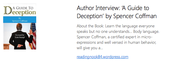 reading nook interview