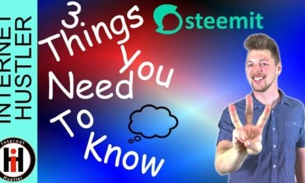 Top 3 Things Every New Steemer Needs To Know