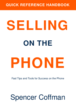 Selling On The Phone Quick Reference Handbook