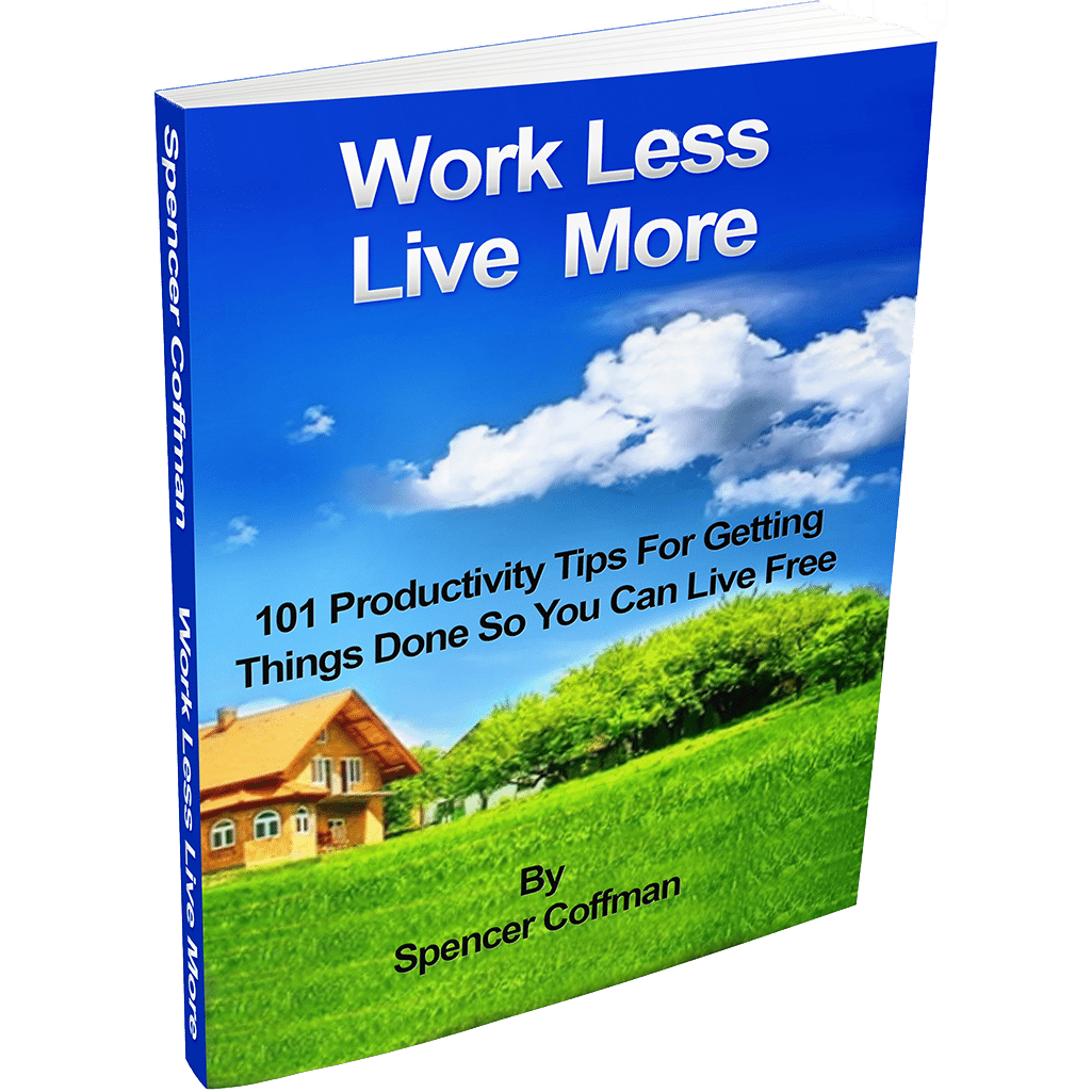 Work Less Live More Press Release Spencer Coffman