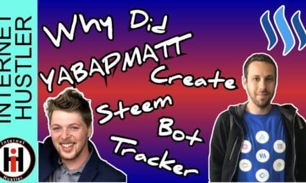 Why Did Yabapmatt Create Steem Bot Tracker