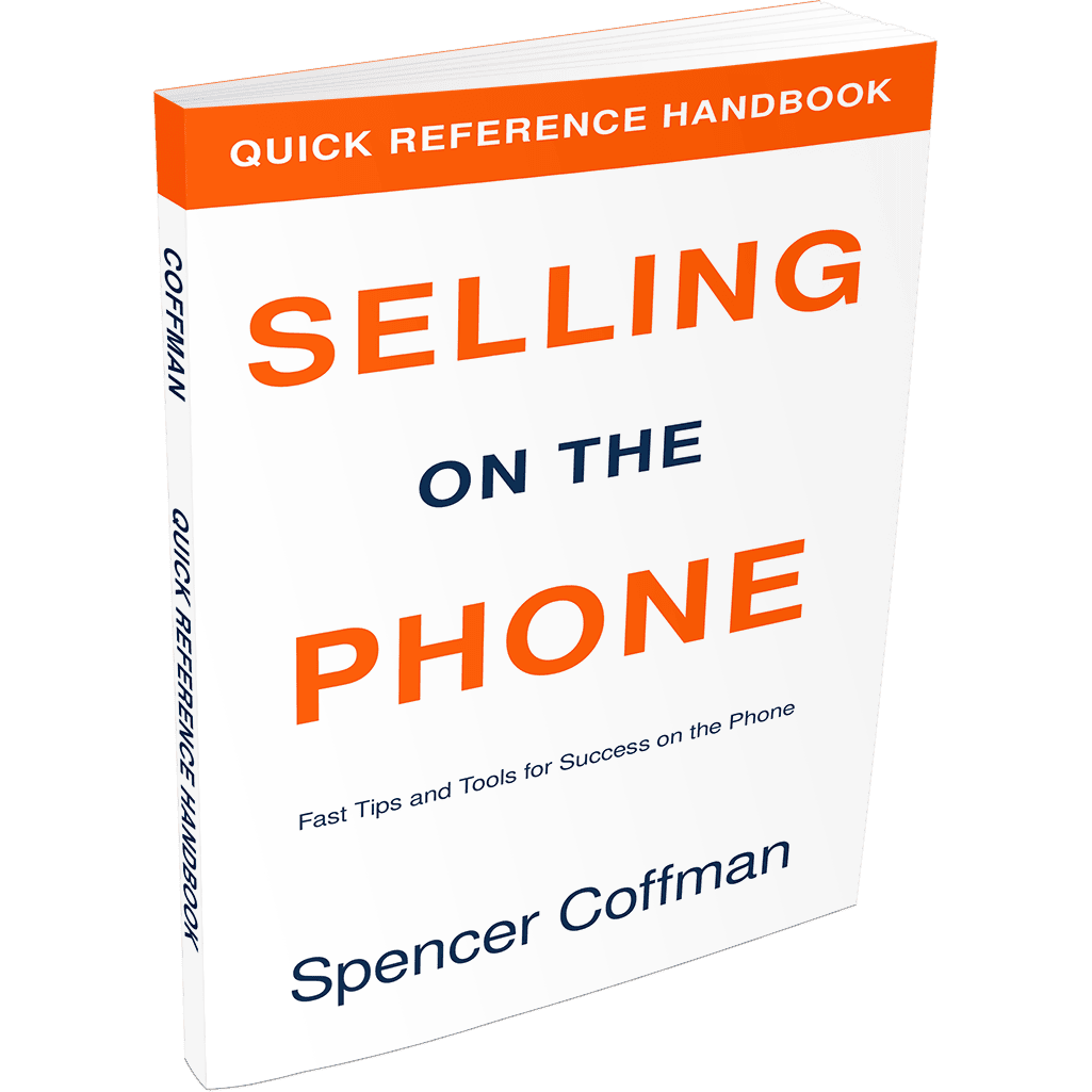 Selling On The Phone: Quick Reference Handbook
